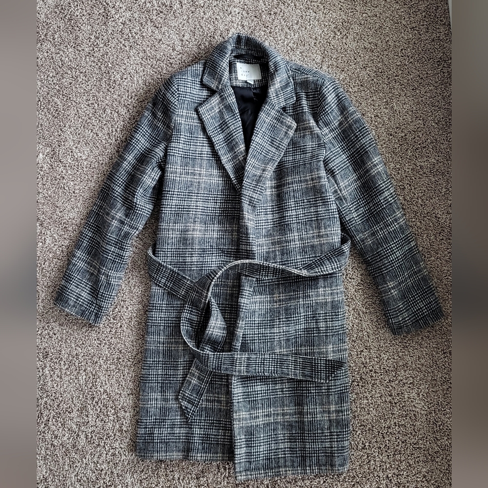 A New Day Plaid Style Coat